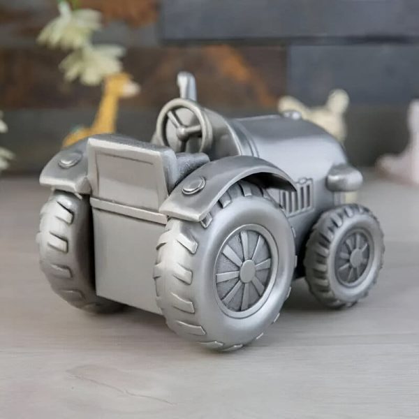 Économiseur de fonds Tracteur, design ludique pour petits