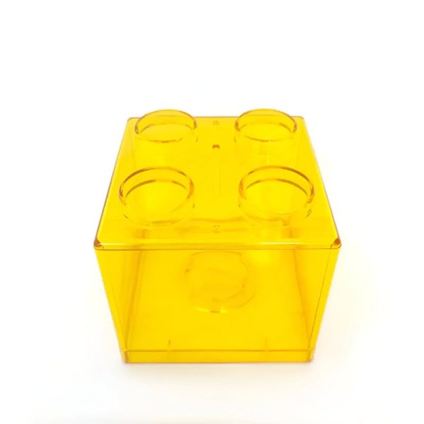 Tirelire en cube pour décoration intérieure