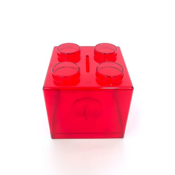 Tirelire cube pratique et ludique