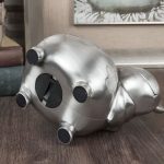 Tirelire vache en métal idéale pour enfants