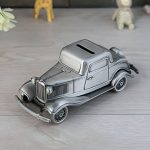 Tirelire auto ancienne, pièce unique et originale
