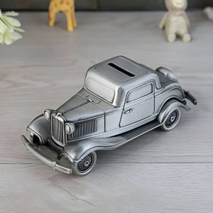 Tirelire auto ancienne, pièce unique et originale