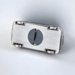 Accessoire déco : tirelire voiture en argent