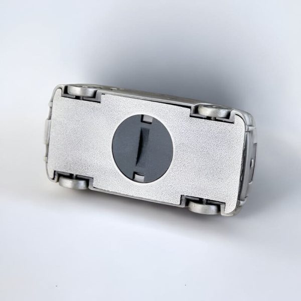 Accessoire déco : tirelire voiture en argent