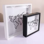 Tirelire Voyage Transparente