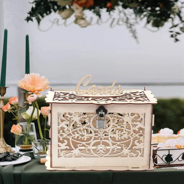 Tirelire mariage colorée pour une réception festive